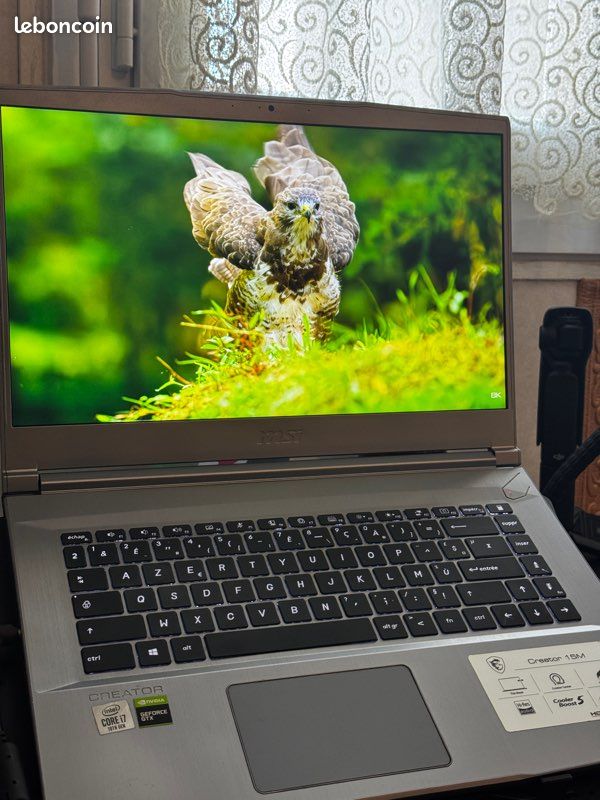 PC Portable MSI GE66 Raider 10SF-205FR - I7-10750H RTX 2070 15,6" 1To SSD - Occasion