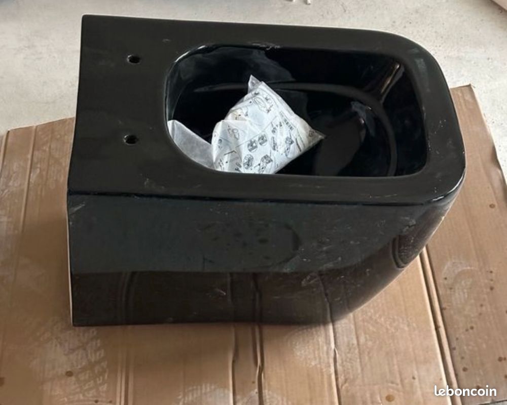 Cuvette toilette SCARABEO TEOREMA noir (image 2)