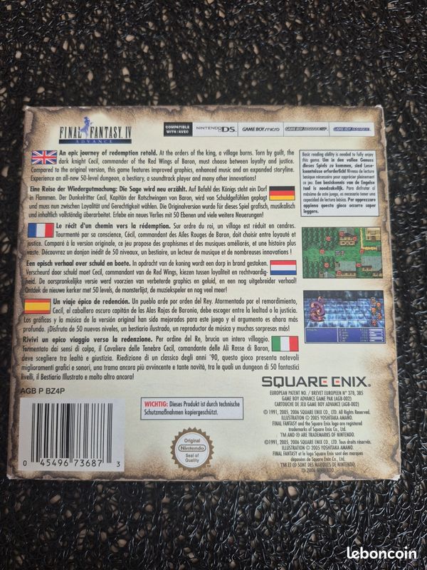Final Fantasy IV GBA (image 2)