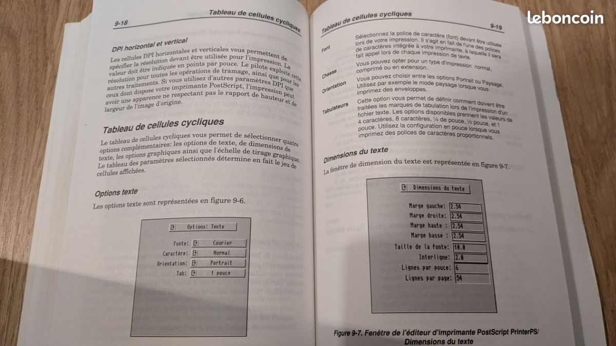 Commodore Amiga Workbench manuel d'utisation / En français