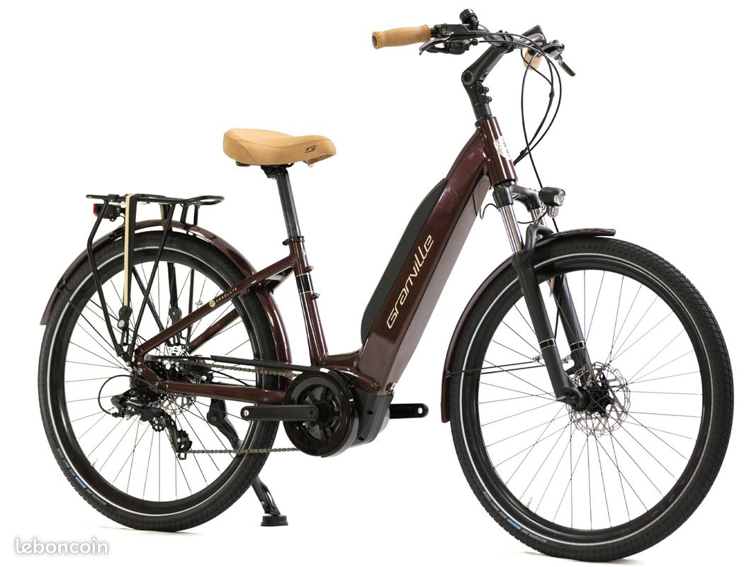 GRANVILLE e-Absolute 35 Bosch Active Line 500WH Bordeaux 2024 Couleur - Bordeaux, Taille - S (image 2)