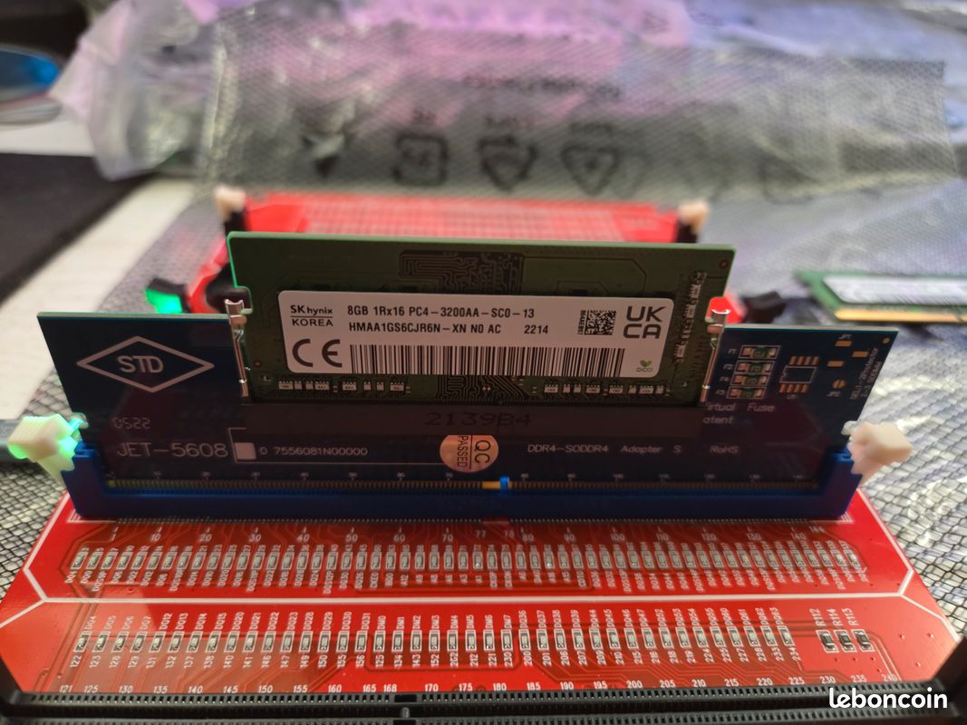 SK hynix, 2 SODIMM DDR4 - 2x 8 Go (= 16 Go), DDR4-3200AA (PC4-25600), Non-ECC (image 4)