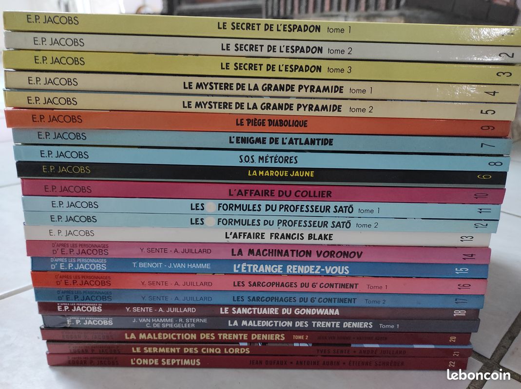 Blake & Motimer bd tomes 1 à 24 (image 2)