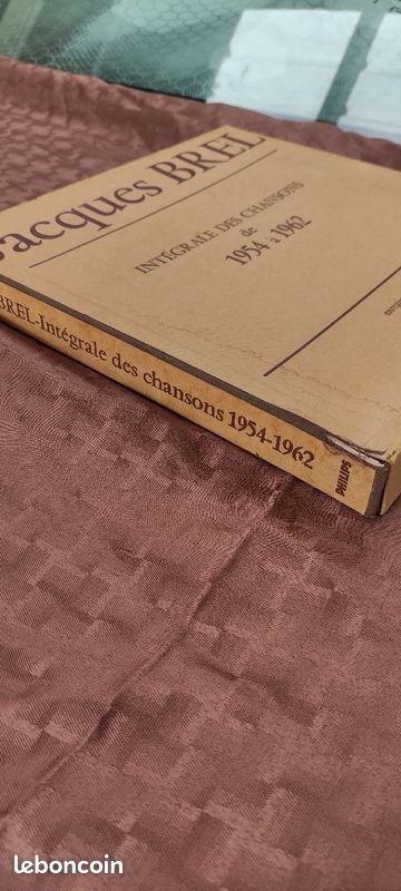 Coffret 33 tours Jacques BREL 1954 à 1962 (image 7)