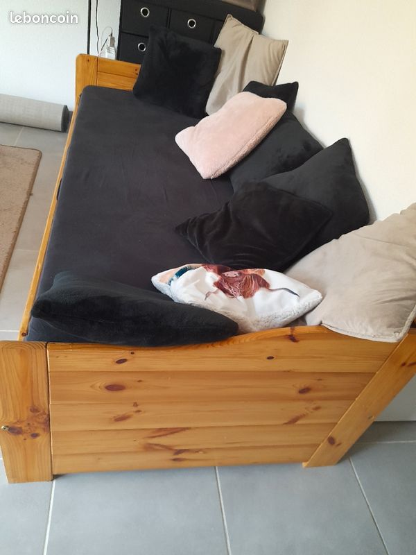 Banquette/ lit 2 sommiers (image 1)