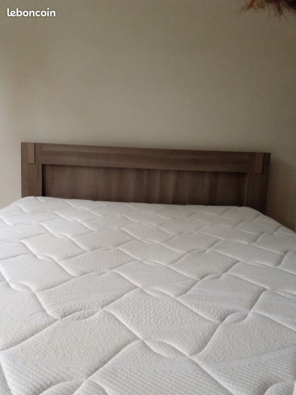 Lit camif matelas dunlopillo (image 1)