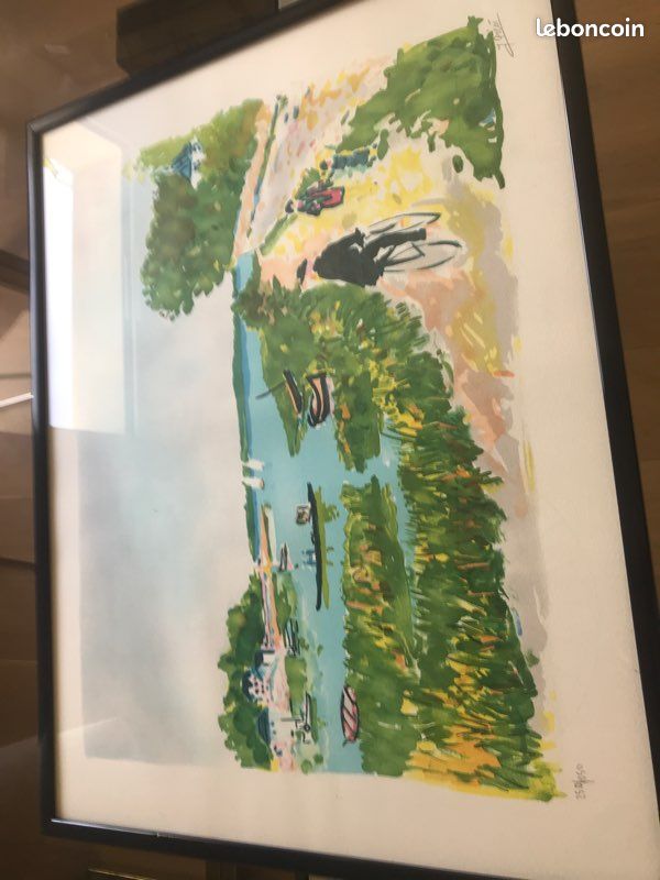 Très jolie et lumineuse Lithographies de J Gicot (image 1)