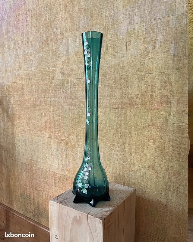Vase en cristal de Bohême, début XXe (image 3)