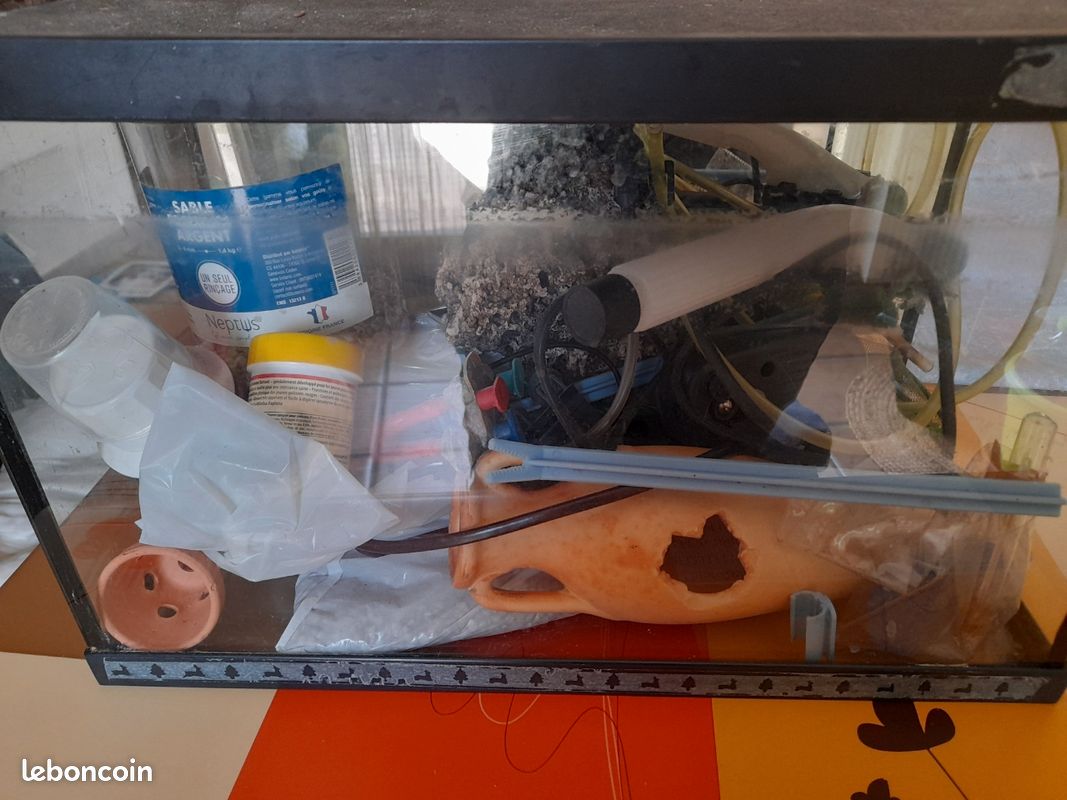 Aquarium 20L avec accessoires (image 2)