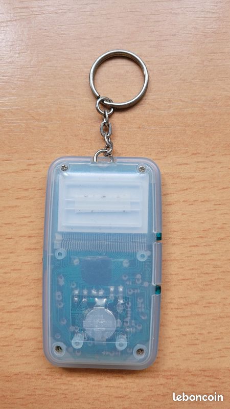 Petite calculatrice de poche bleu 7,5cm (image 3)