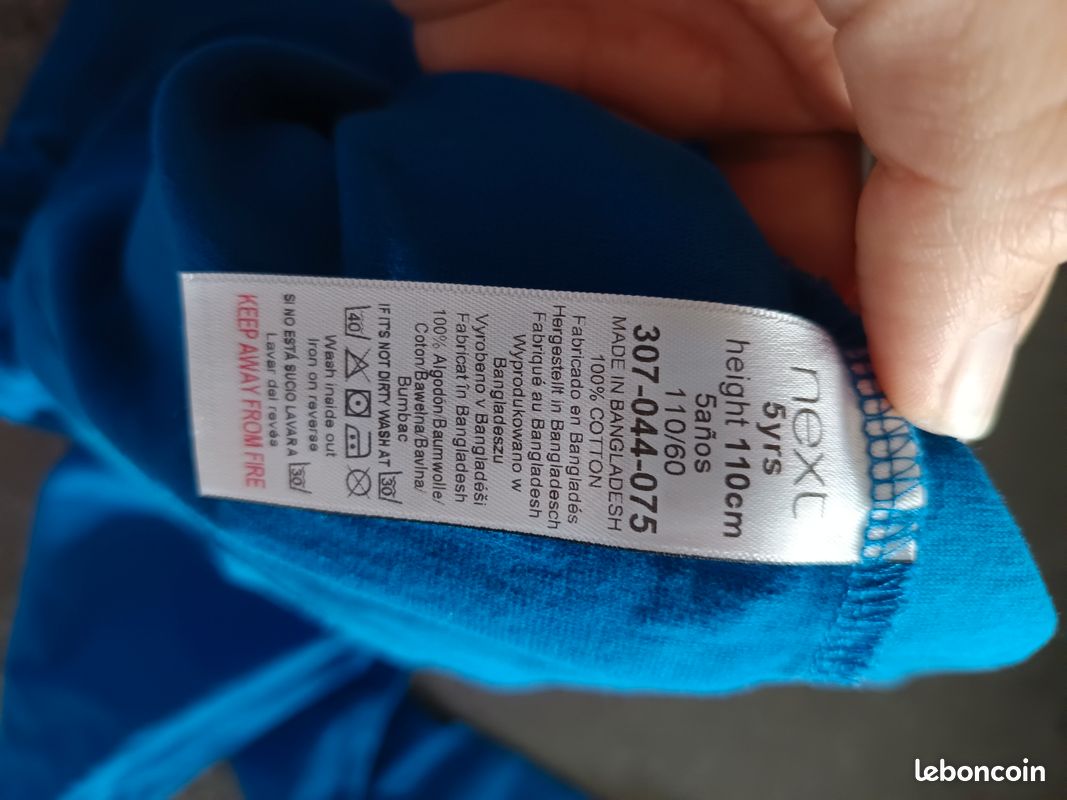 Sweat bleu 5 ans (image 4)