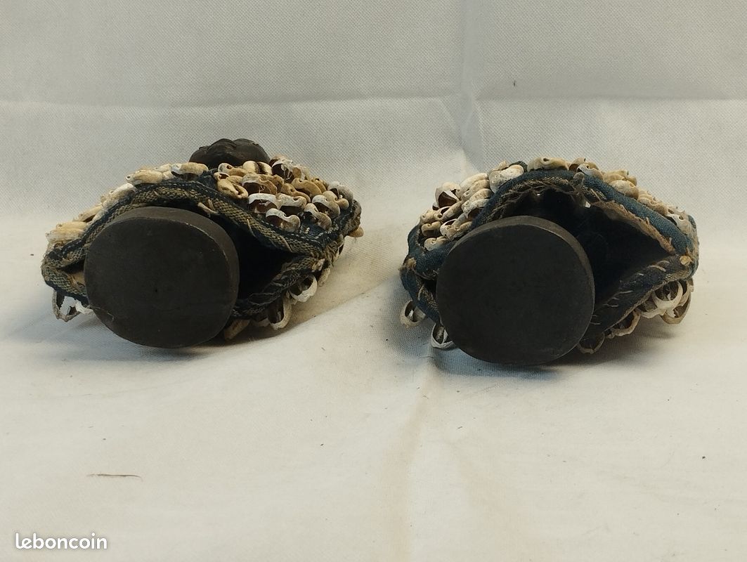 Couple d’Ibeji Yoruba – Nigéria – statuettes rituelles jumelles – 27 cm (image 7)