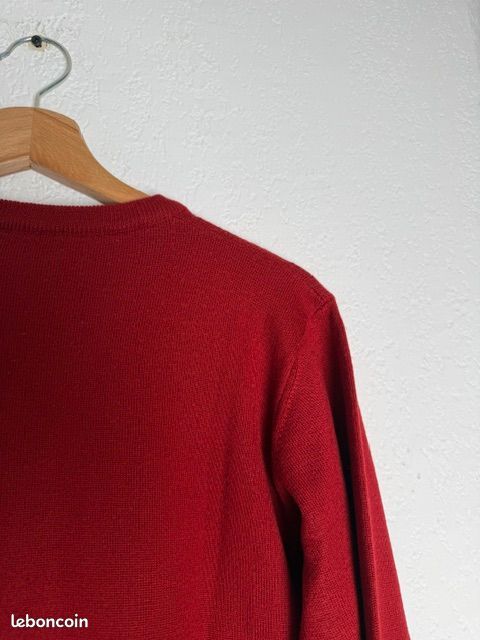 Pull / Rouge / S / Olly Gan / Homme (image 7)