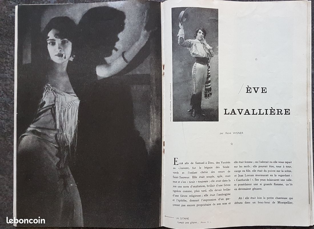 RARE – Vd Revue "POUR LIRE À DEUX" n°1 – Juin 1934 – Revue érotique ancienne – Très bon état (image 6)