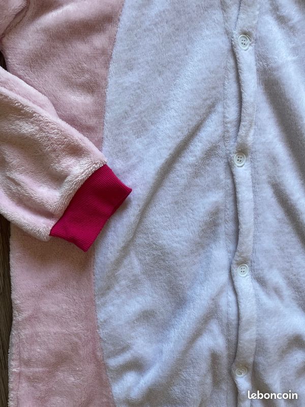 Déguisement / Pyjama Licorne Rose pale (image 3)