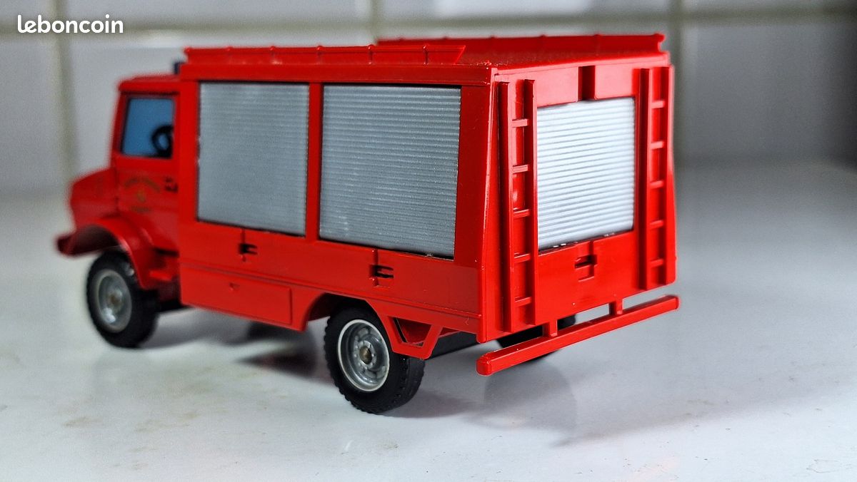 POMPIERS 1/43 Hs N°4 Le Bertliet Gla 5F Fourgon D'incendie Normalise