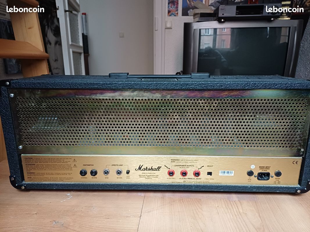 Ampli tête Marshall JCM 2000 - à vendre ou échanger contre JVM (image 2)