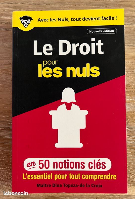 Le Droit pour Les Nuls en 50 notions clés (image 1)