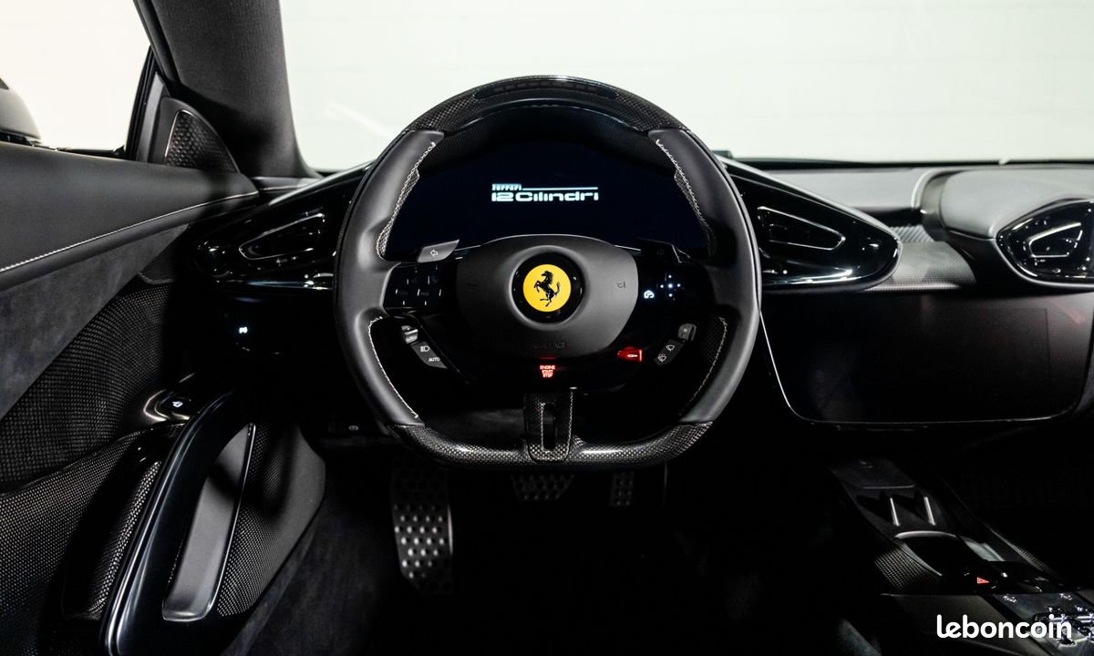 Ferrari 12Cilindri V12 830 - 1°MAIN FRANÇAISE Malus Payé / 759 Kms / Lift / Full Carbone Ext Int/ Display / Cam 360° / TVA LOA / 5822E/Mois (image 20)