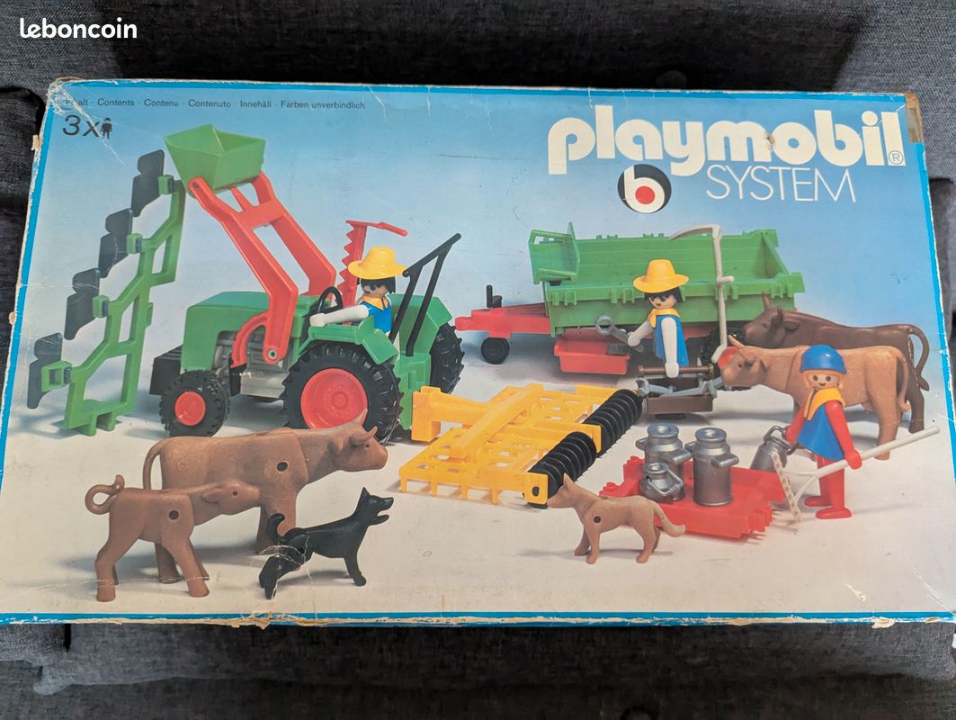 Old Playmobil Farm Playmobil Farm 3716 5005 3775 3436 3769 3768