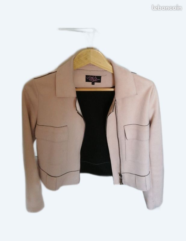 Veste rose pâle (image 1)