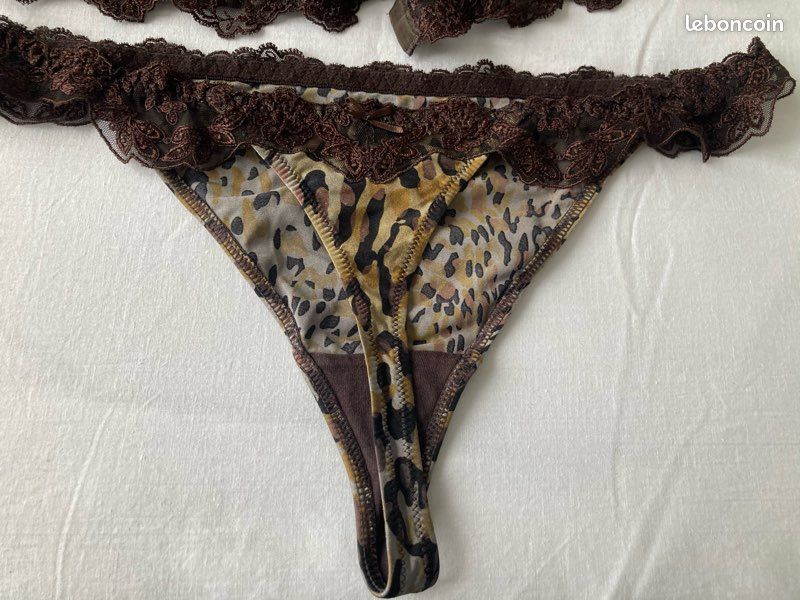 Top Lise Charmel Taille 4/XL En Coton Et Lin - Neuf Avec étiquettes, Couleur Beige