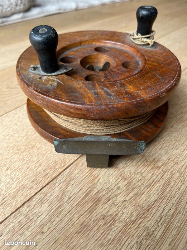 Moulinet De Pêche Antique Sans Marque – États-Unis – Pêche En Eau Douce – Occasion