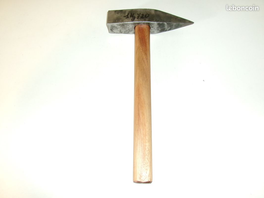 Ancien Marteau De Forgeron Talabot En Acier - Outil De Métier Vintage