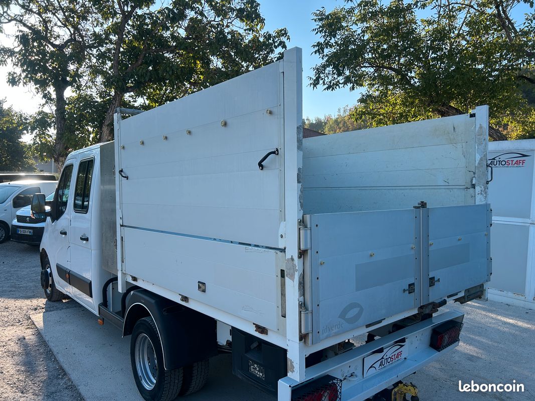 20820 HT – MASTER double cabine L3 2.3 DCi 165 benne paysagiste + coffre (image 5)