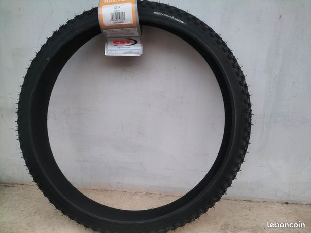 pneu velo 20 x 1.75 cst c714 bmx race noir tringle rigide tr (47-406 pneu velo 20 x 1.75 cst c714 bmx race noir tringle rigide tr (47-406
