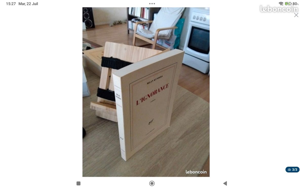 Lot Milan Kundera Nrf Gallimard (image 5)