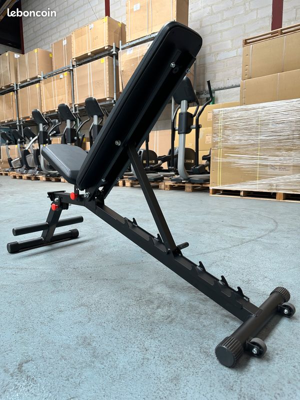 Adjustable Bench QJ30 SPARTEK Impact neuf machine musculation libre banc ajustable multi positions angles professionnel idéal haltères (image 4)