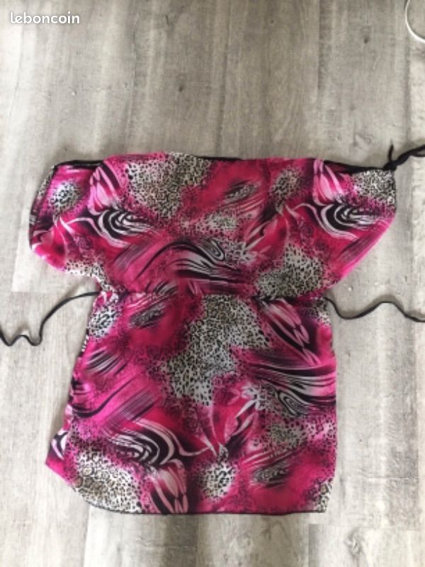 Tunique fuchsia Charbell 40 (image 3)
