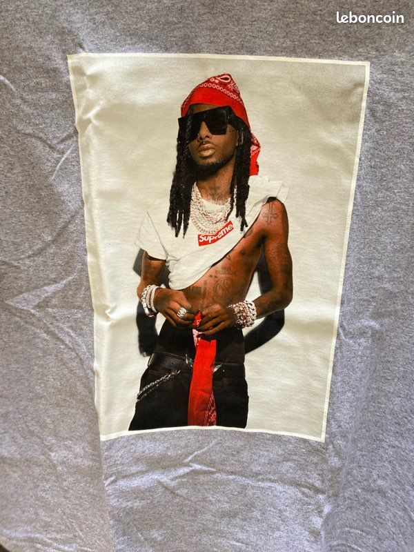 Playboi Carti Wearing Lil Peep Rapper Lil Peep Hellboy Print