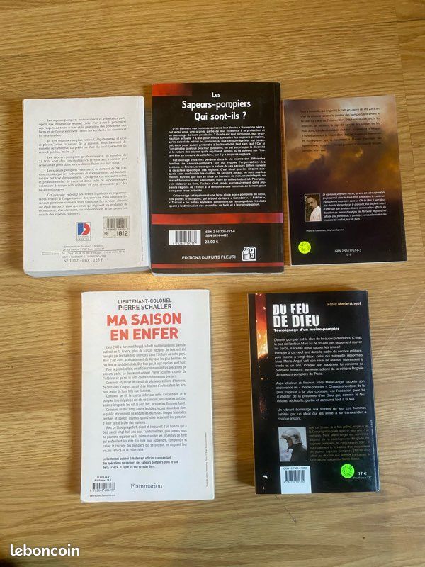 Lot de Livre sur les pompiers (image 2)
