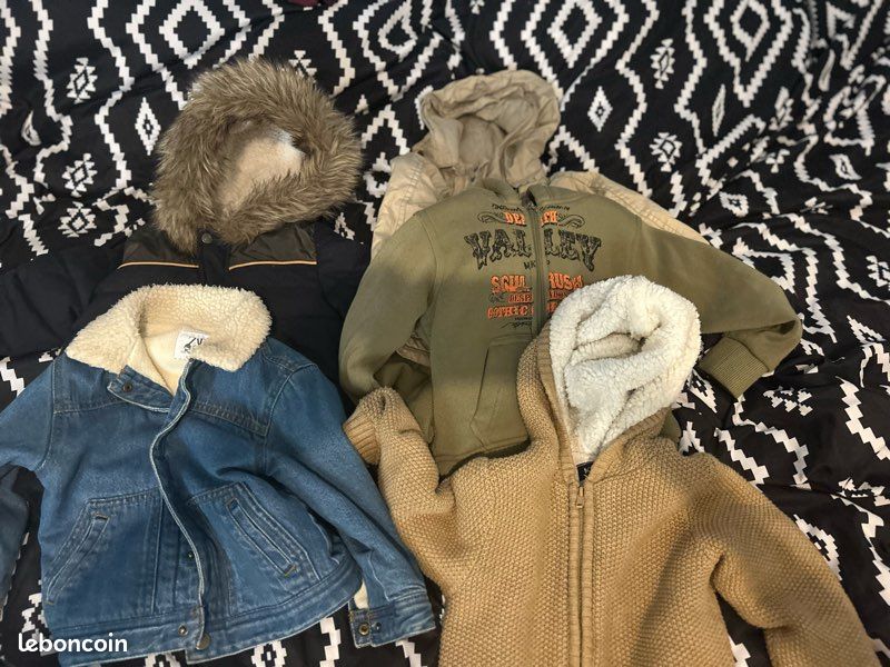Lot manteaux enfant à ans Vêtements bébé