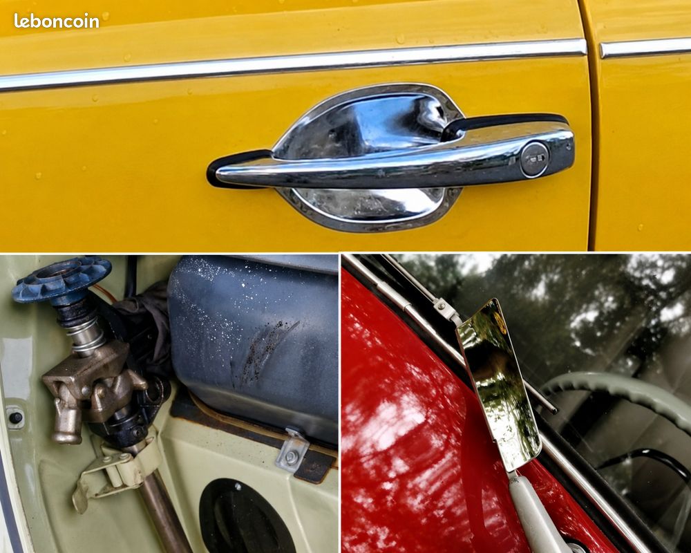 Lot VW Cox, coupleur, coquille de porte, support de cric et déflecteur (image 3)