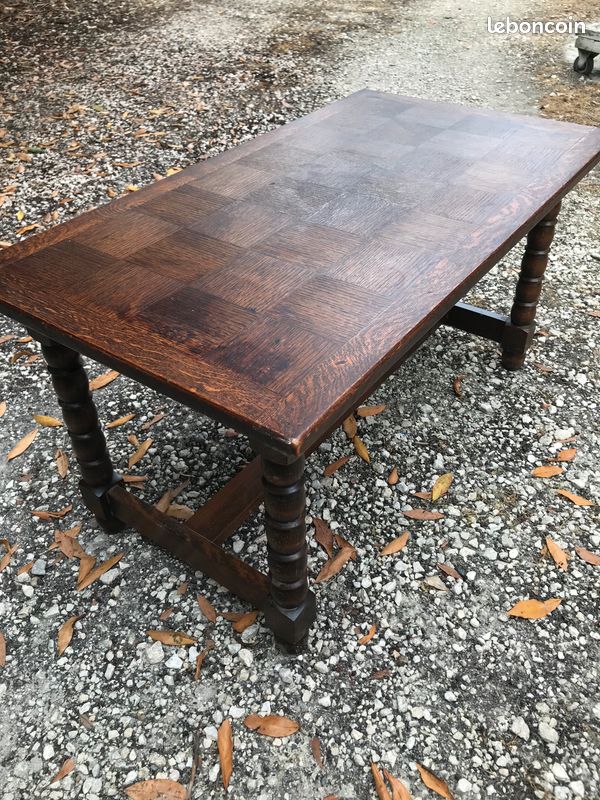Table basse bois robuste (image 2)