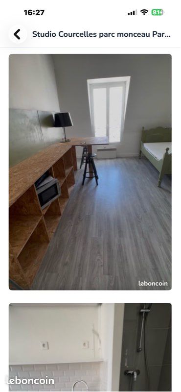Appartement 1 pièce 16 m² · à Paris · 16 m² · 730 €/mois