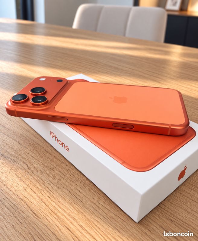 IPhone 17 Pro Max 256 Go Orange cosmique (image 3)