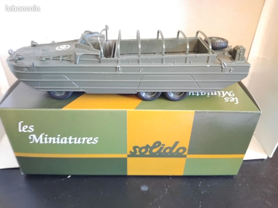 solido gmc DUKW 353 1/50 neuf boite +accessoires