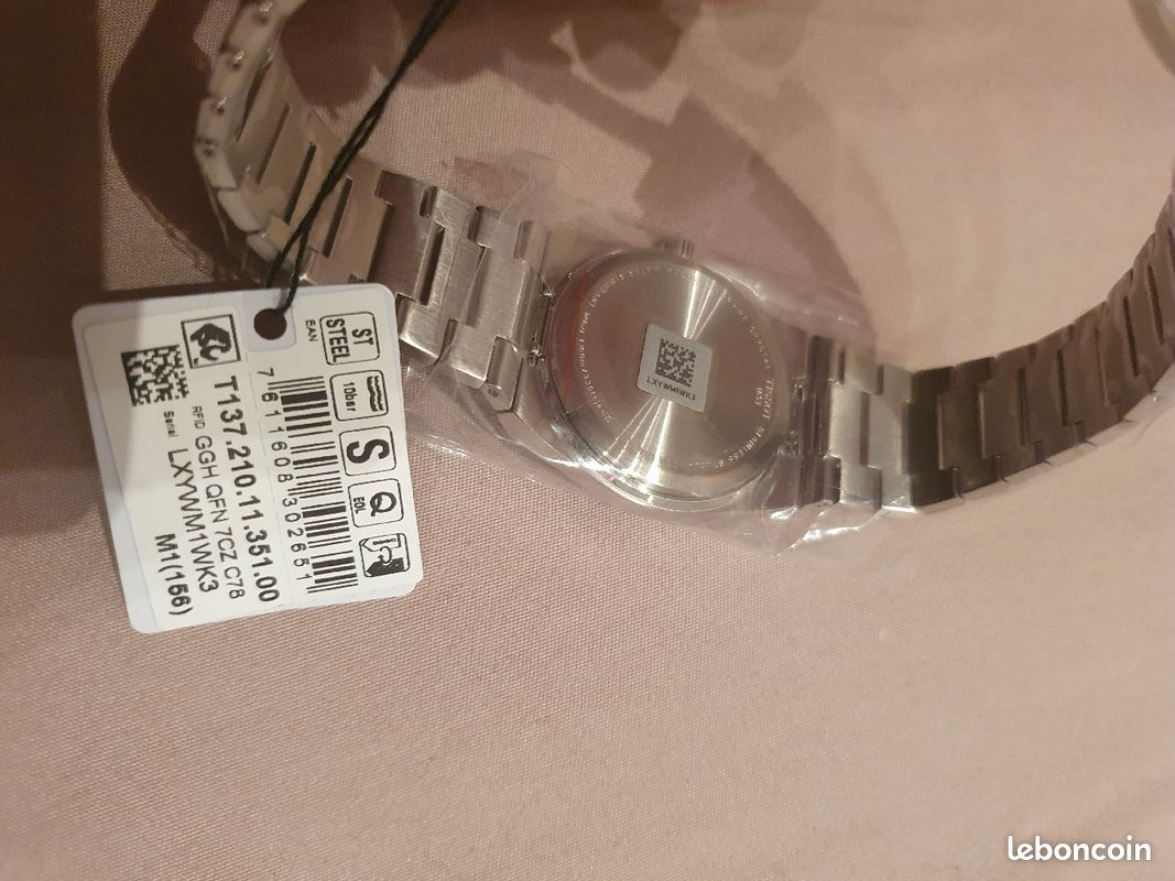 TISSOT PRX Montre Bleu-gris (image 6)