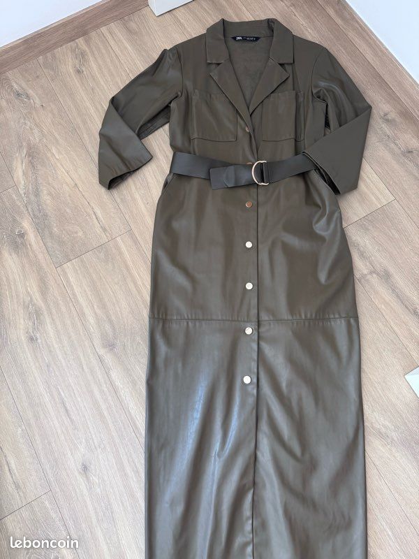 Robe Zara similicuir (image 1)