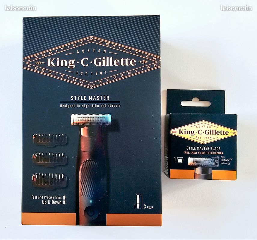 Tondeuse King C. Gillette + 1 recharge (image 1)