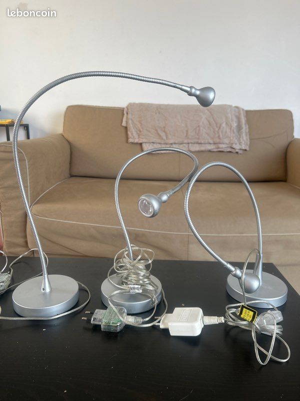 3 lampes de bureau IKEA (image 1)