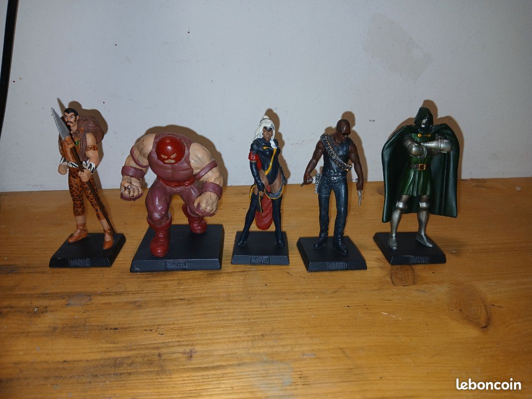 Lot De 11 Figurines En Plomb Marvel - Collection Eaglemoss - Fabriquées En Italie