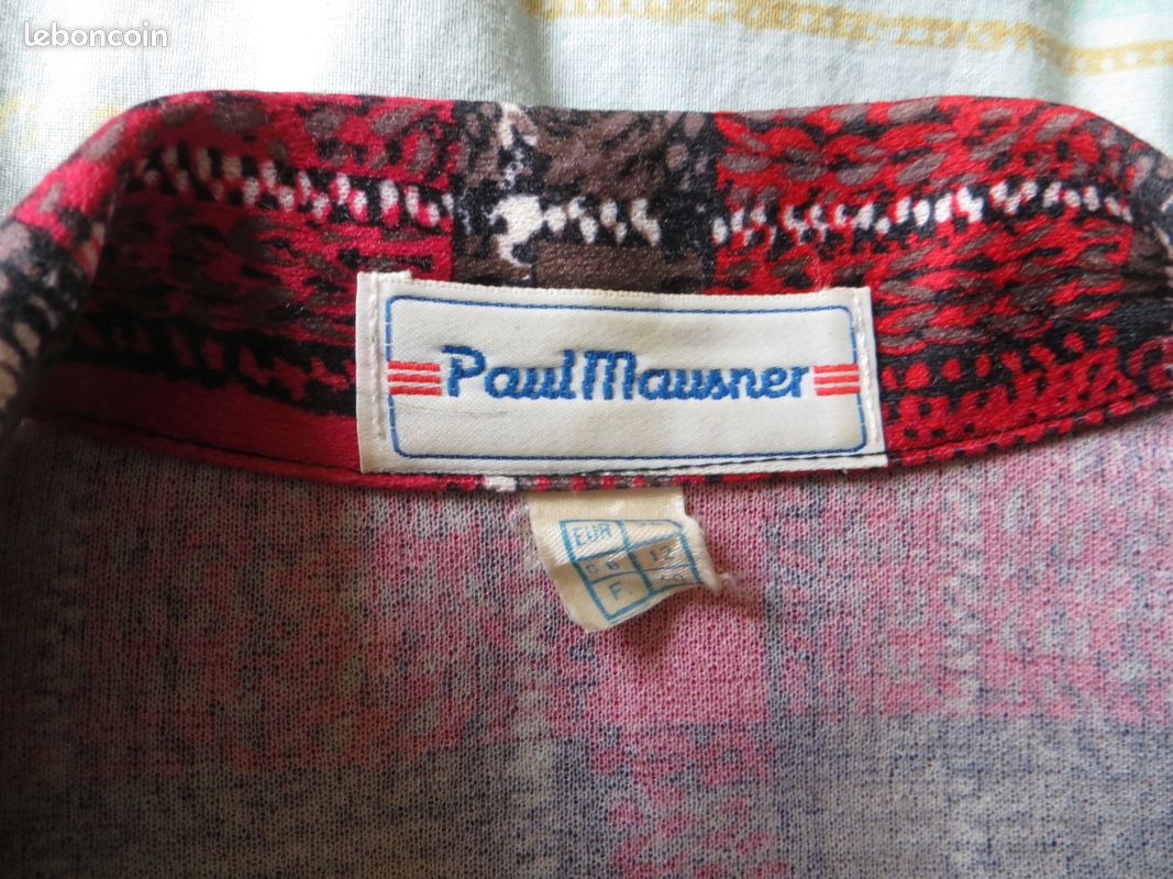 Robe Paul Mausner / Zara - Taille 38/40 (M), Gris, Style évasé, Occasion En Très Bon état