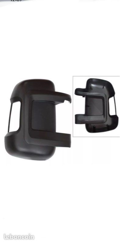 Cache Coque Rétroviseur Gauche Citroën Jumper/Fiat Ducato/Peugeot Boxer – Noir – Neuf