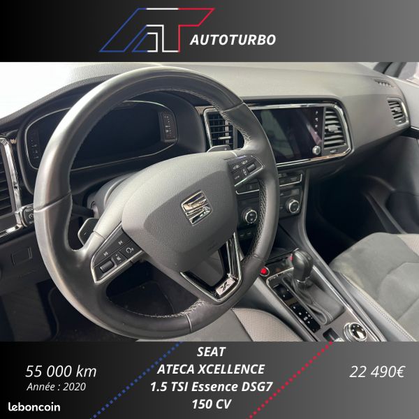Seat ATECA 1.5 TSI 150CH XCELLENCE DSG (image 3)