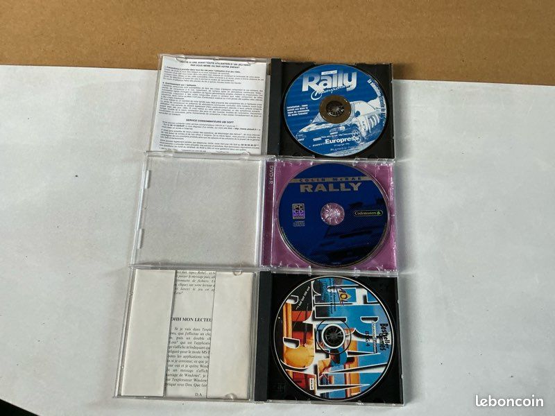 Lot jeux PC vintage Rally (image 2)